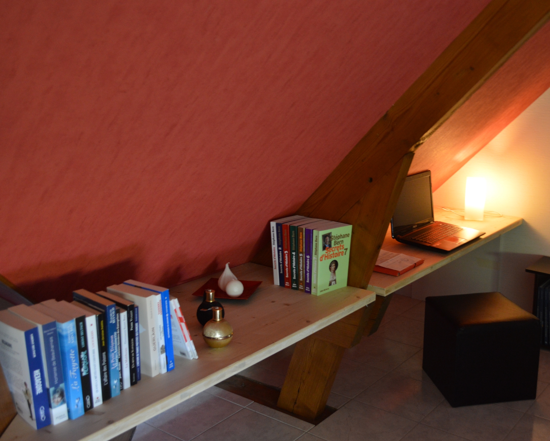 Etagere sous-pente page magasin